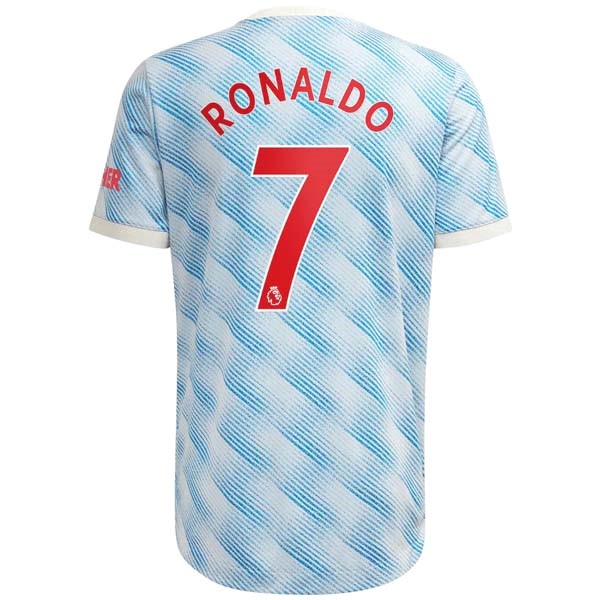 Camiseta Manchester United NO.7 Ronaldo Replica Segunda Ropa 2021/22